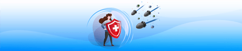 Datenschutz Schweiz Illustration zur Darstellung von Cybersecurity