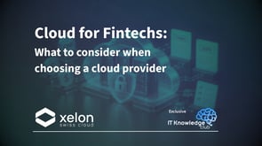 Cloud for Fintechs: Considerations