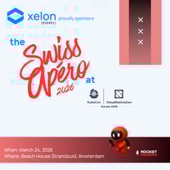 Xelon at Swiss Apero KubeCon Amsterdam