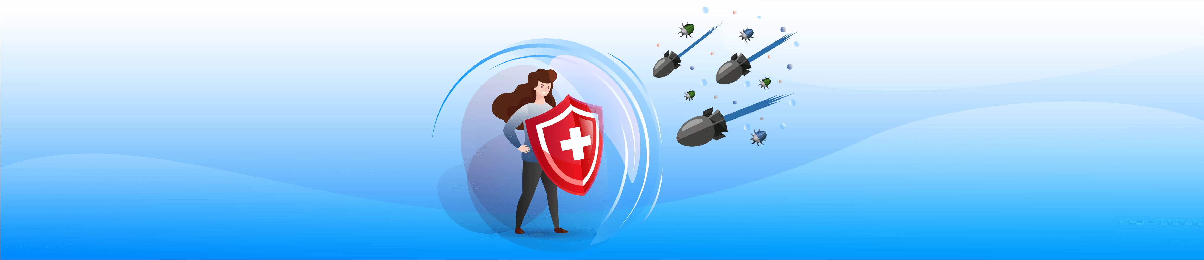Illustration zur Darstellung von Cybersecurity