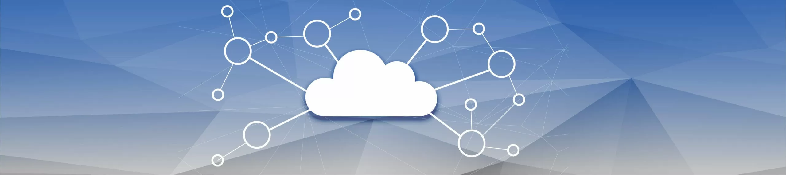 Illustration representing cooperation in cloud services