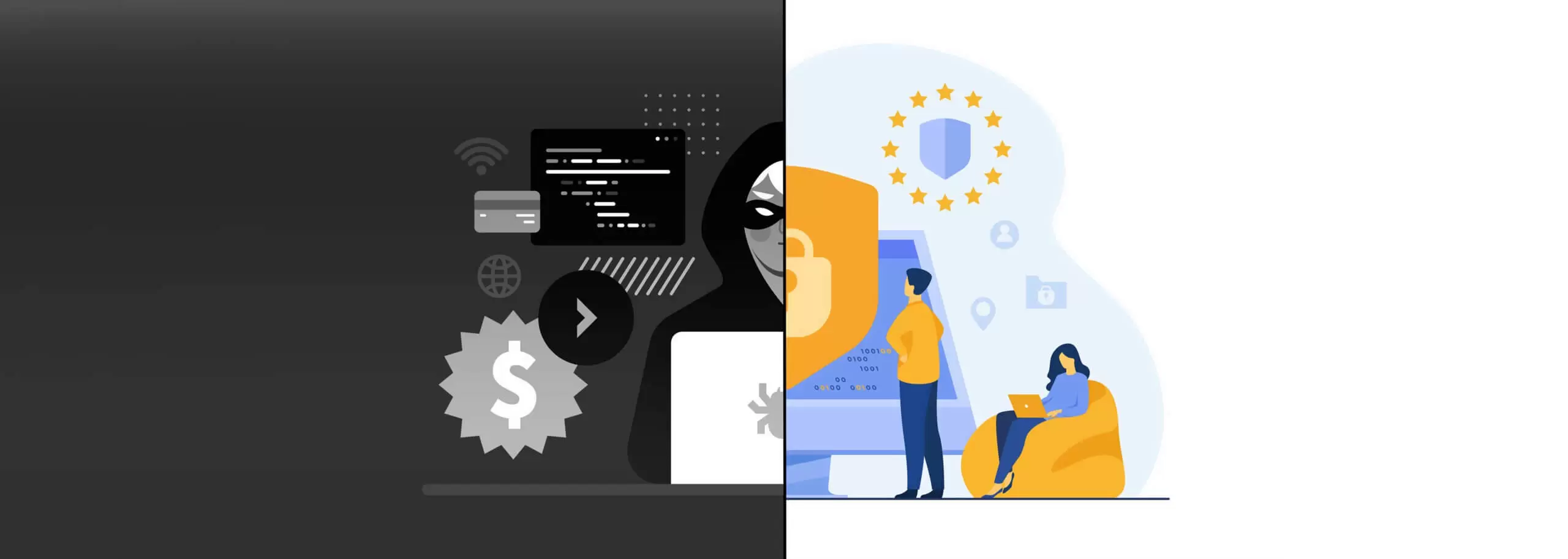 Illustration der Bedeutung von IT-Security für den Unternehmenserfolg