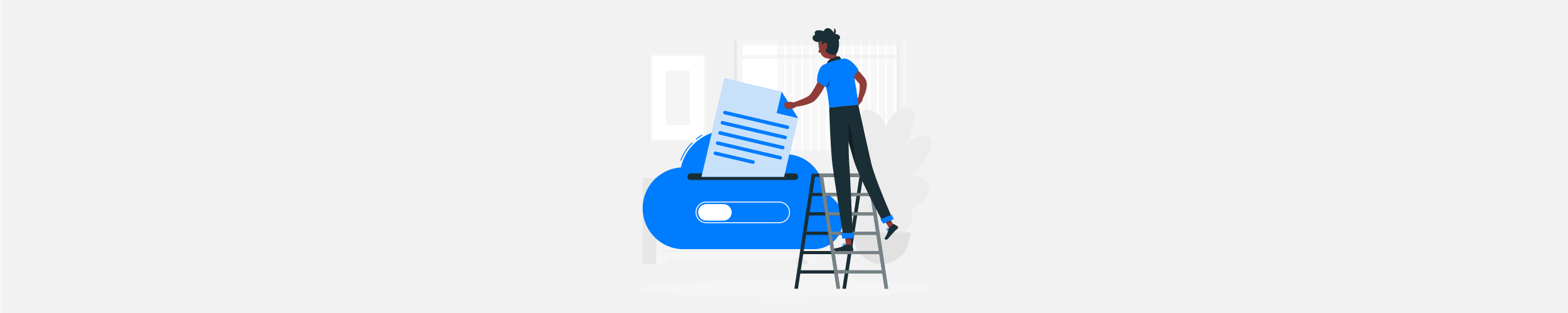 Illustration zur Darstellung von Backups