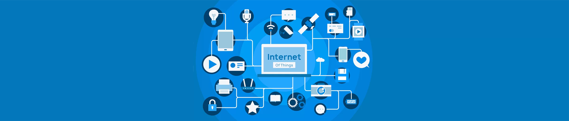 Illustration of the use of IoT