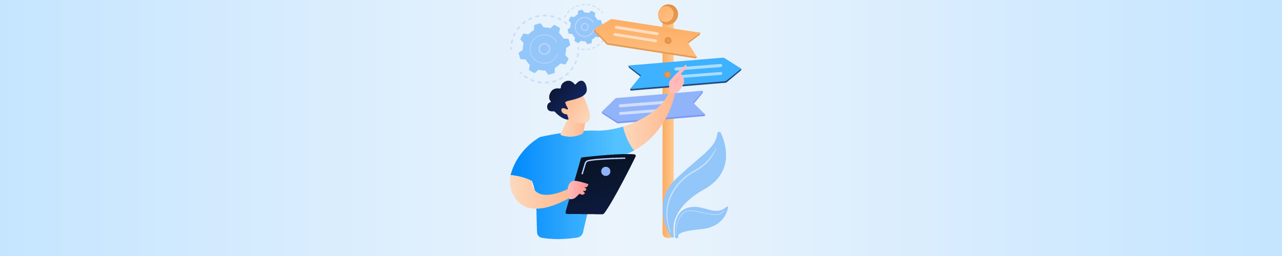 Illustration ICT skills shortage